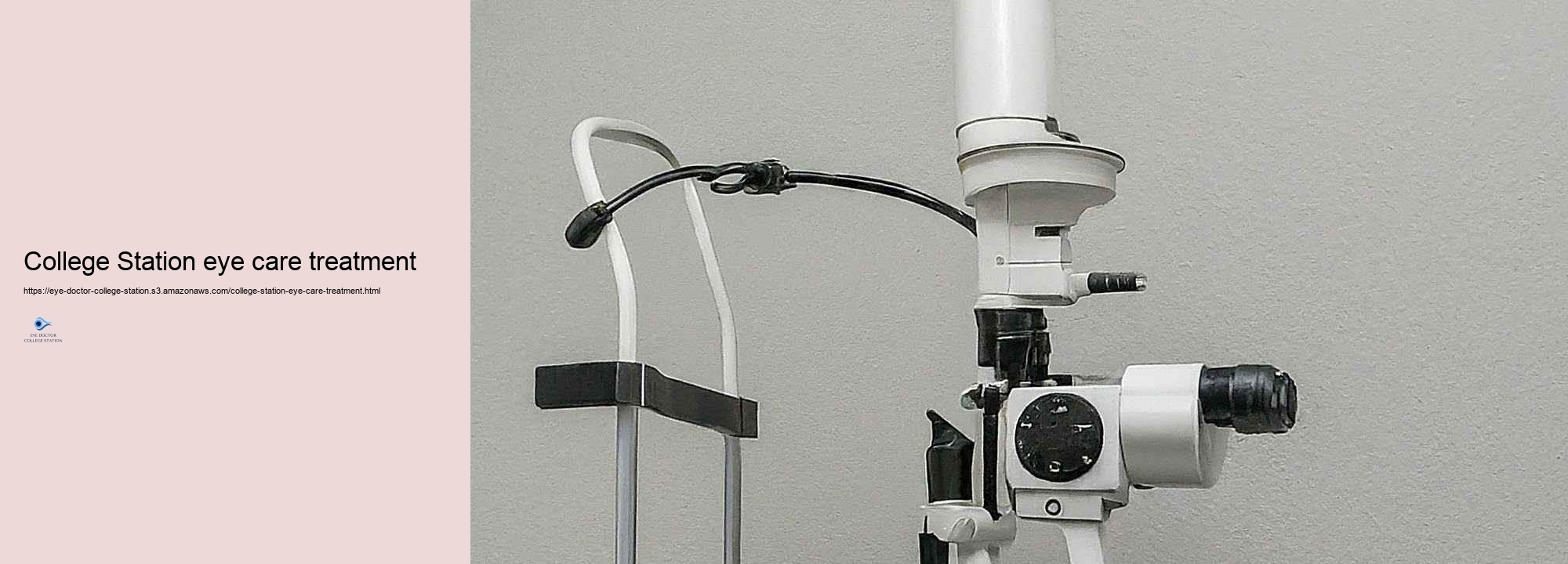 Specialist Eye Examinations and Treatments in College Incurable